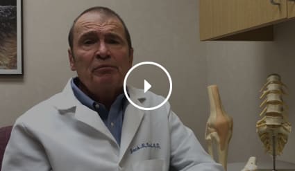 Dr. Bert explains his approach balancing surgical and non-surgical medical treatments